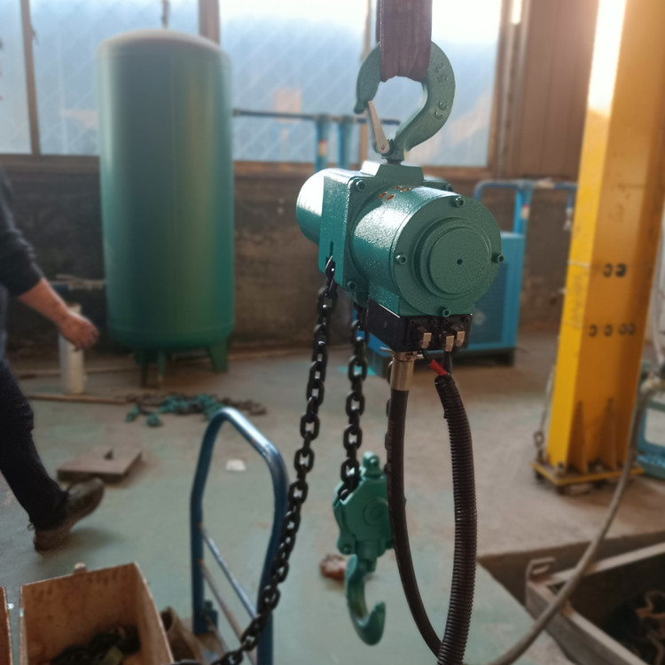 運(yùn)行式HQ5-8環(huán)鏈氣動葫蘆