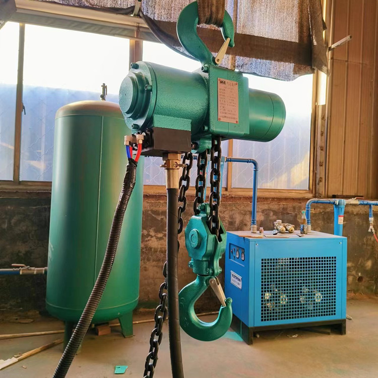運(yùn)行式HQ5-8環(huán)鏈氣動葫蘆